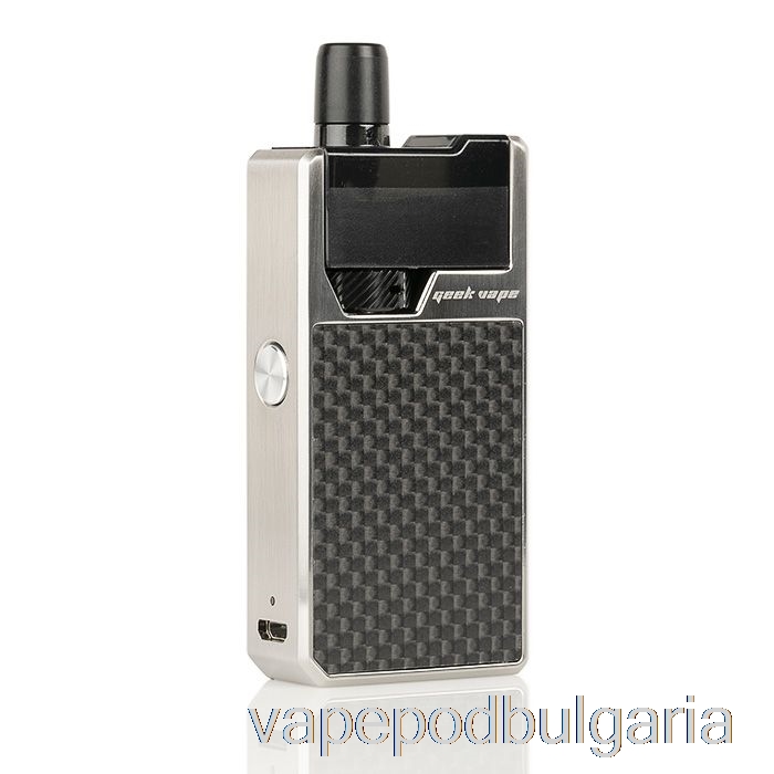 Vape 10000 Дръпки Geek Vape Frenzy Pod System Silver / Carbon Fiber